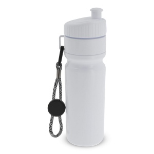 Bidon de sport avec bord et cordon 750ml 15