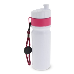 Bidon de sport avec bord et cordon 750ml 51