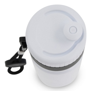Bidon de sport avec bord et cordon 750ml 16