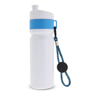 Bidon de sport avec bord et cordon 750ml 5