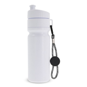Bidon de sport avec bord et cordon 750ml 2