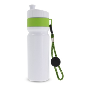 Bidon de sport avec bord et cordon 750ml 9