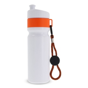 Bidon de sport avec bord et cordon 750ml 7