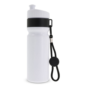 Bidon de sport avec bord et cordon 750ml 3