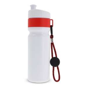 Bidon de sport avec bord et cordon 750ml 6