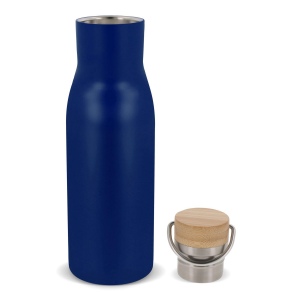 Bouteille isotherme avec couvercle en bambou 500ml 21