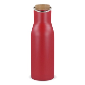 Bouteille isotherme avec couvercle en bambou 500ml 26