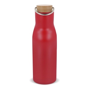 Bouteille isotherme avec couvercle en bambou 500ml 6