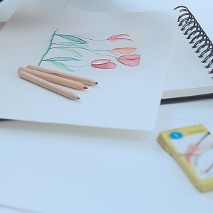 Set 6 crayons couleurs fab. fr (+Copie laser CL11) 6
