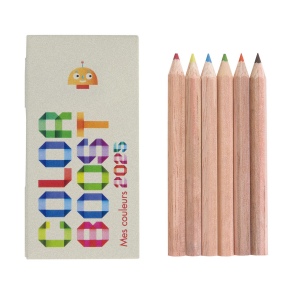 Set 6 crayons couleurs fab. fr (+Copie laser CL11) 7