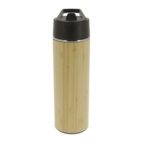 Gourde isotherme bambou 40 cl (+Tampographie TA31) 3