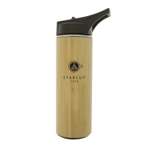 Gourde isotherme bambou 40 cl (+Tampographie TA31) 6