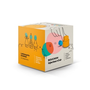 BOUCHON POMPE INJECTEUR D’AIR POUR BOISSONS GAZEUSES 10