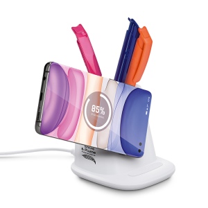 CHARGEUR INDUCTION OU CABLE POT A CRAYONS 6