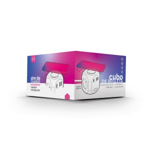 MULTIPRISE CUBE AVEC CHARGEUR PAR INDUCTION ET RALLONGE 5
