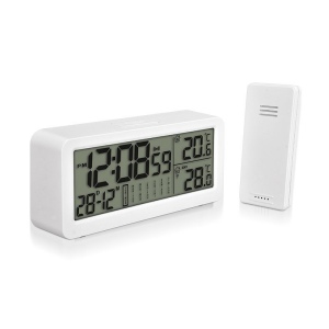 PENDULETTE REVEIL MULTIFONCTIONS AVEC CAPTEUR TEMPERATURE EXTERIEURE 5