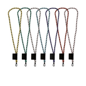 CORDON TOUR DE COU / LANAYRD TUBULAIRE TISSEE 2 COULEURS 4