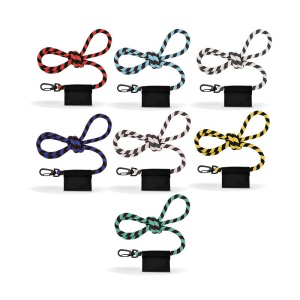CORDON TOUR DE COU / LANAYRD TUBULAIRE TISSEE 2 COULEURS 2
