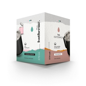 MUG ISOTHERME DOUBLE PAROI INOX AVEC COUVERCLE 9