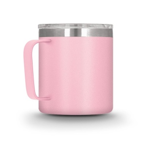 MUG ISOTHERME DOUBLE PAROI INOX AVEC COUVERCLE 4