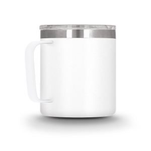 MUG ISOTHERME DOUBLE PAROI INOX AVEC COUVERCLE 2