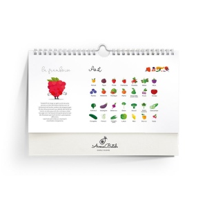 CALENDRIER FRUITS ET LEGUMES DE SAISON 6