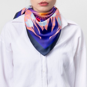 Foulard Alix Navy 3