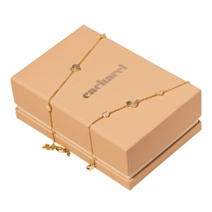 Parure Alix Gold (bracelet & collier)