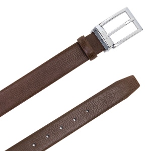 Ceinture Button Brown taille ajustable 2