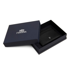 Porte-cartes Button Black 4