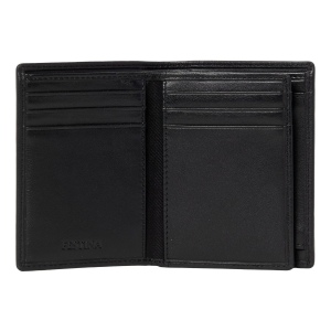 Porte-cartes Flap Button Black 3