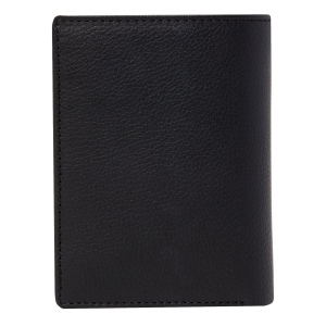 Porte-cartes Flap Button Black 5