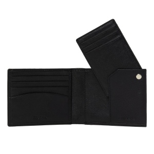 Portefeuille Button Black 4