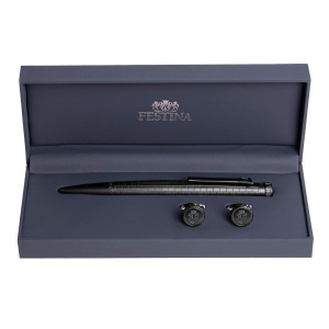 Parure Festina (stylo bille & boutons de manchette) 2