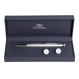 Parure Festina (stylo bille & boutons de manchette) 2