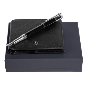 Parure Festina Black (stylo plume & portefeuille)