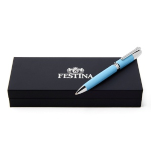 Stylo bille Classicals Chrome Light Blue 3