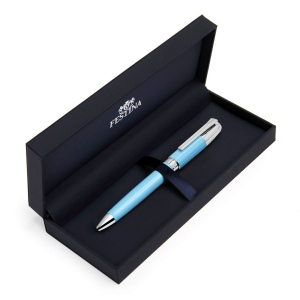 Stylo bille Classicals Chrome Light Blue 4