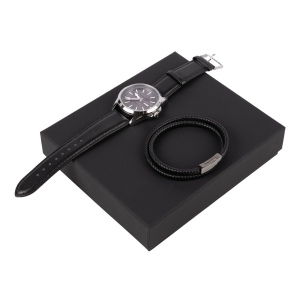 Parure Alter Black (montre & bracelet)