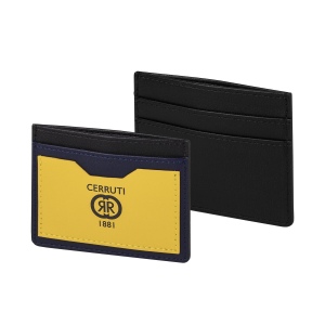 Porte-cartes Brick Yellow Black Navy
