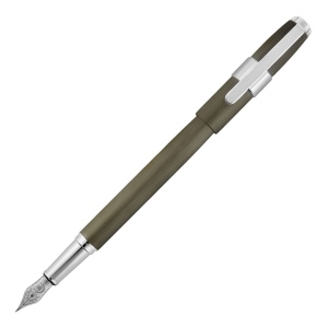 Stylo plume Block Brushed Gun 3
