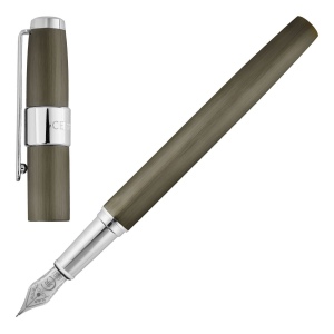 Stylo plume Block Brushed Gun 4