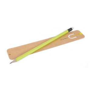 KIT MARQUE-PAGE 19 cm ECO PANT(+Quadri surface totale sur face blanche du marque-page (verso kraft neutre) - quadri sur le crayon (si blanc)) 3