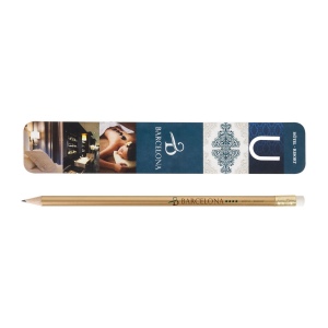 KIT MARQUE-PAGE 19 cm ECO PANT(+Quadri surface totale sur face blanche du marque-page (verso kraft neutre) - quadri sur le crayon (si blanc))