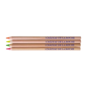 SACHET 4 SURLIGNEURS NAT 17,6(+Marquage identique sur chaque crayon) 5