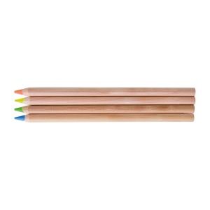 SACHET 4 SURLIGNEURS NAT 17,6(+Marquage identique sur chaque crayon) 7