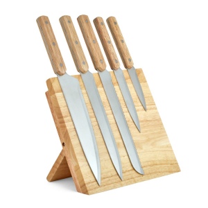 Set de 5 couteaux et support magnétique 3