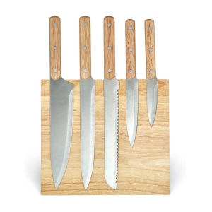 Set de 5 couteaux et support magnétique 2