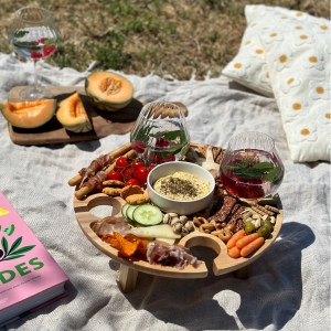 Plateau apéritif avec pieds 3