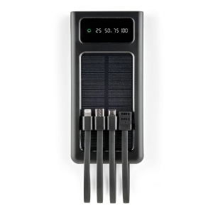 Batterie externe solaire 10 000 mAh